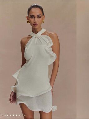 Meshki | Dresses | Meshki Silver Sierra Mini Dress | Poshmark Meshki | Dresses | Meshki Silver Sierra Mini Dress | Poshmark